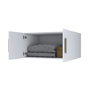 Hanah Home Armario de Pared Blanco